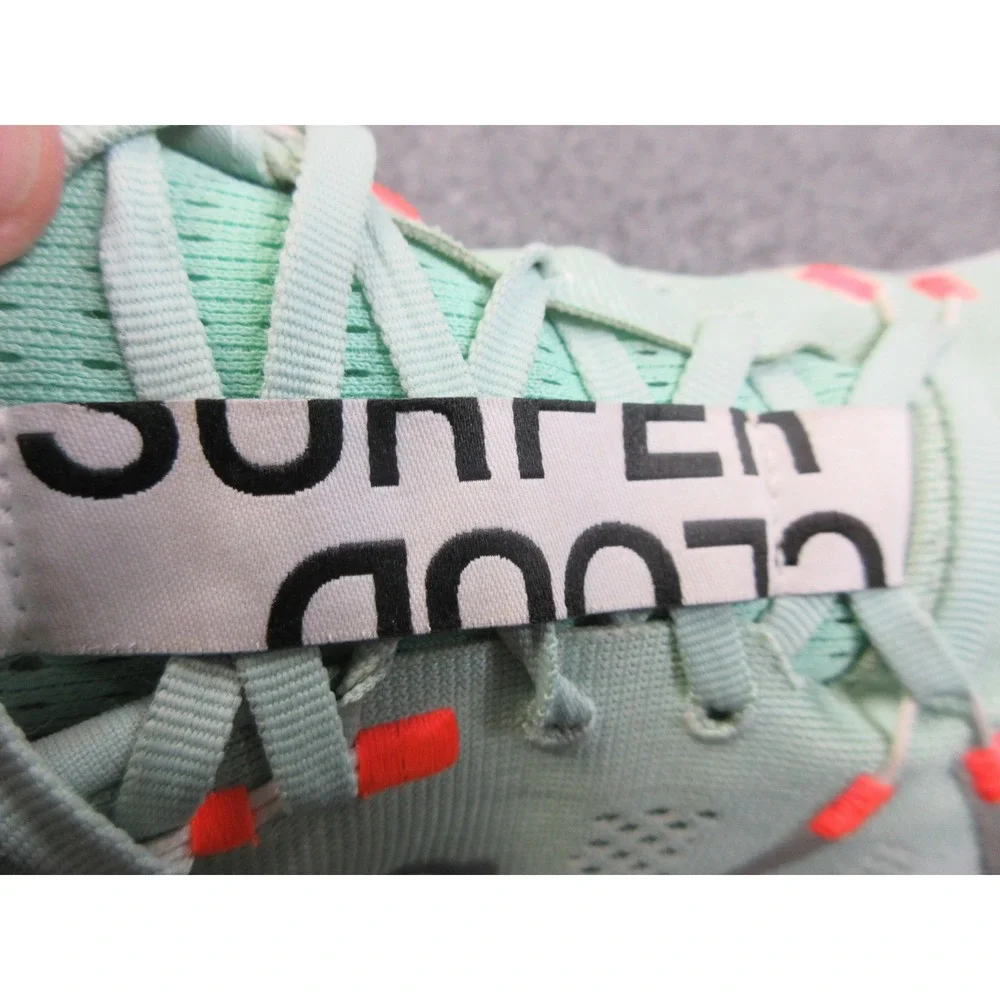 On Cloudsurfer Shoes Mens Size 11.5 Green Orange Running Road Trainers Athletic - Picture 16 of 16